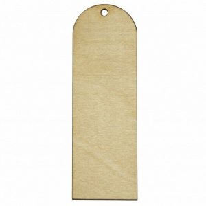 15 x wooden blank BOOKMARKS unpainted for DECOUPAGE ART CRAFT