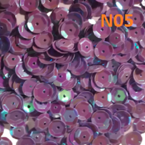 300 x 6mm Cup Round Loose Sequins - Lilac AB - N05